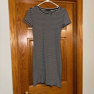 Abercrombie & Fitch Striped T-Shirt Dress